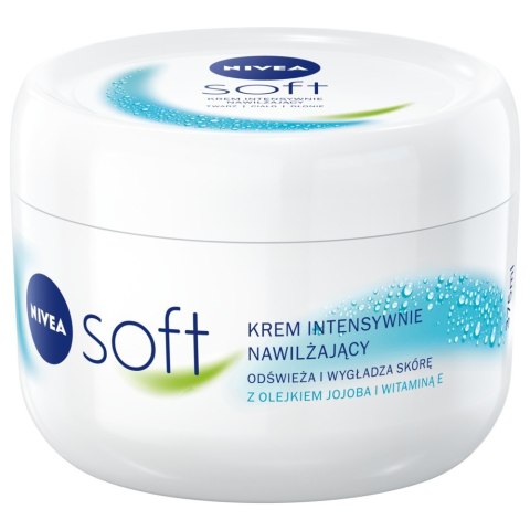 Nivea SOFT Krem intensywnie nawilżający do twarzy i ciała 375ml