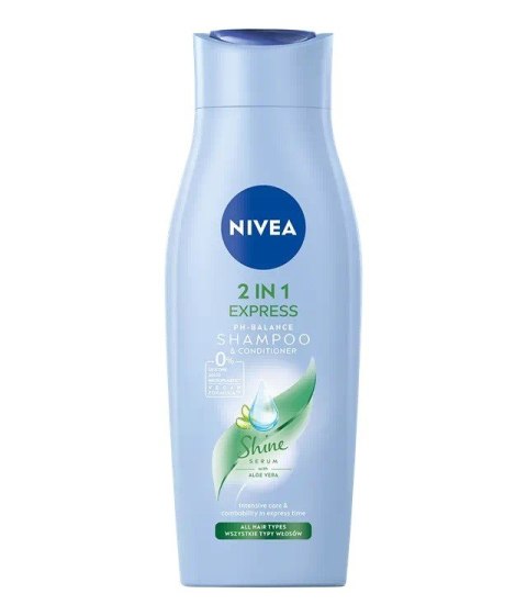 Nivea Szampon łagodny z odżywką 2in1 EXPRESS 400ml