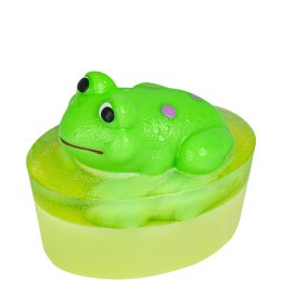 ORGANIQUE Mydło glicerynowe z zabawką Żaba - zielone 80g