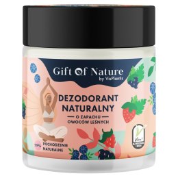 Vis Plantis Gift of Nature Dezodorant naturalny w kremie - zapach owoców leśnych 75ml