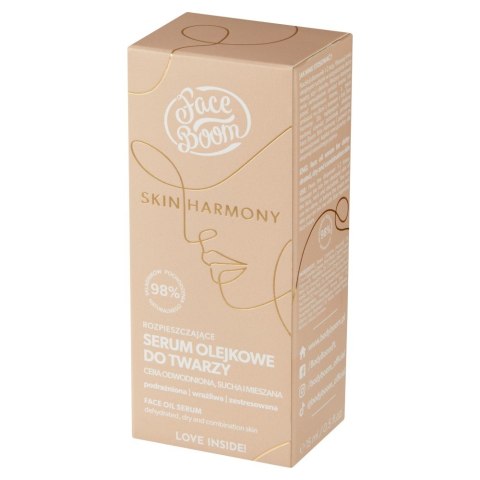 Face Boom Skin Harmony Rozpieszczające Serum olejkowe do twarzy - cera odwodniona,sucha i mieszana 15ml