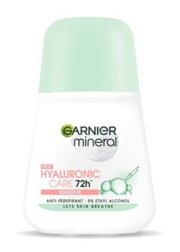 Garnier Mineral Dezodorant roll-on 72H Hyaluronic Care - Sensitive 50ml