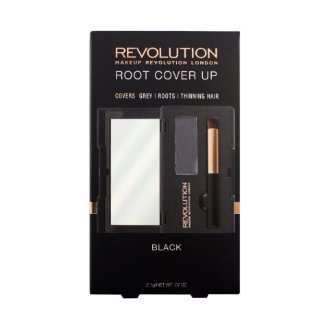 Makeup Revolution Root Cover Up Puder do odrostów - Black 2.1g