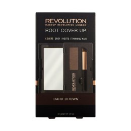 Makeup Revolution Root Cover Up Puder do odrostów - Dark Brown 2.1g
