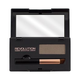 Makeup Revolution Root Cover Up Puder do odrostów - Dark Brown 2.1g