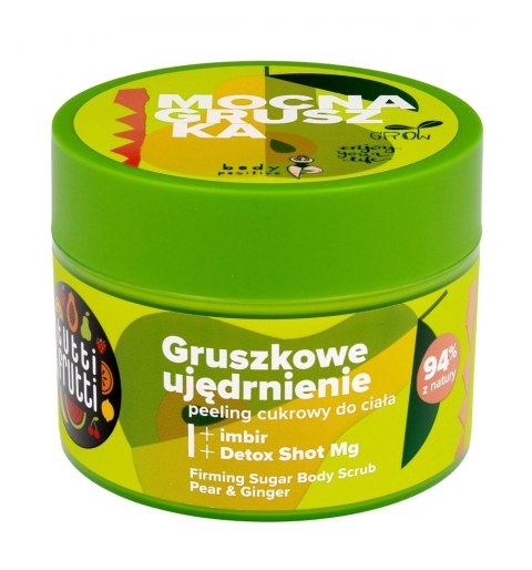 Farmona Tutti Frutti Peeling cukrowy do ciała Gruszkowe Ujędrnienie - Gruszka&Imbir 300g