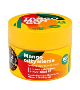 Farmona Tutti Frutti Peeling cukrowy do ciała Mango Odżywienie - Mango&Trawa Cytrynowa 300g