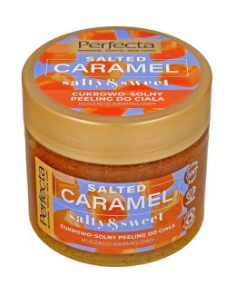 Perfecta Spa Cukrowo-Solny Peeling do ciała Salted Caramel - kusząco karmelowy 300g