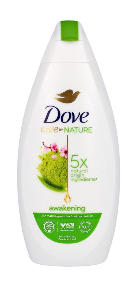 Dove Care By Nature Żel pod prysznic Awakening - Matcha Green Tea & Sakura Blossom 400ml