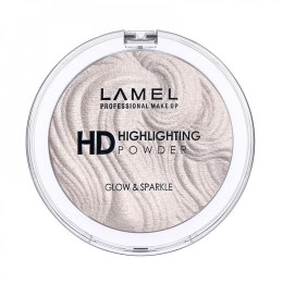 LAMEL Insta Puder rozświetlający do twarzy HD Highlihting Glow&Sparkle nr 401 12g