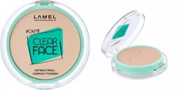 Lamel OhMy Clear Face Puder kompaktowy antybakteryjny nr 401 6g
