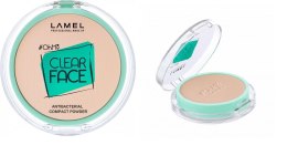 Lamel OhMy Clear Face Puder kompaktowy antybakteryjny nr 403 6g