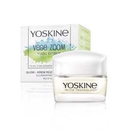 Yoskine Vege Zoom Glow - Krem rozświetlający na dzień i noc - Yuzu Citrus 50ml