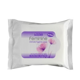 Beauty Formulas Feminine Chusteczki do higieny intymnej 1op.-20szt