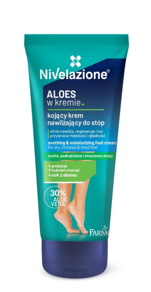 Farmona Nivelazione Stopy Kojący Krem nawilżający do stóp - ALOES w kremie 75ml