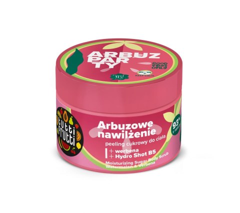 Farmona Tutti Frutti Arbuz Party Peeling cukrowy do ciała Arbuzowe Nawilżenie 300g