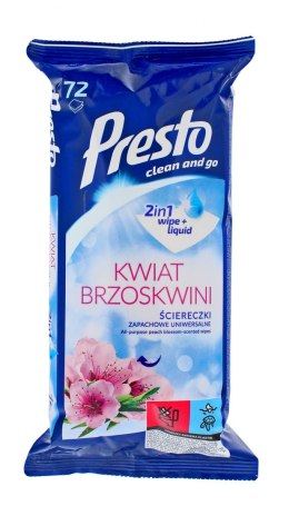HARPER PRESTO Ściereczki Kwiat Brzosk/uniwer.72szt