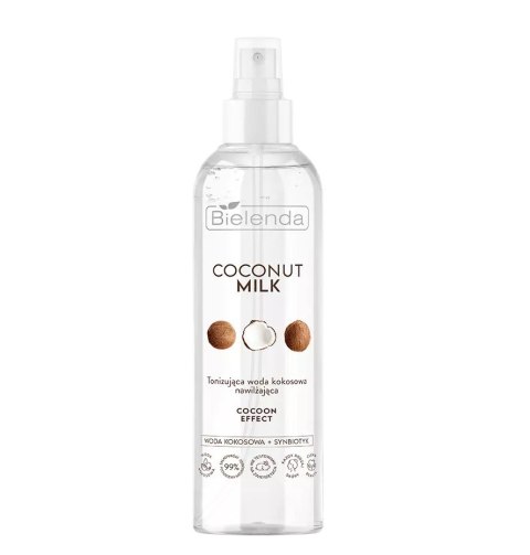 Bielenda Coconut Milk Kokosowa Nawilżająca Woda tonizująca Cocoon Effect 200ml