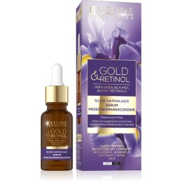 Eveline Gold & Retinol Silnie Napinające Serum przeciwzmarszczkowe na dzień i noc 18ml