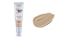 Lamel Smart Skin Serum Tinted Foundation Podkład nawilżający z kwasem hialuronowym nr 404 Sand 35ml