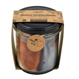 MIA BOX Świeca sojowa marmurkowa o zapachu Palo Santo 240g