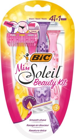 BIC Maszynka do golenia Miss Soleil Beauty Kit 4+1
