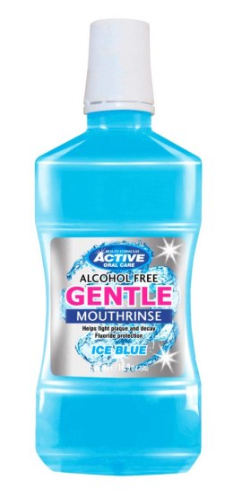 Beauty Formulas Active Oral Care Łagodny Płyn do płukania jamy ustnej Ice Blue - bez alkoholu 500ml
