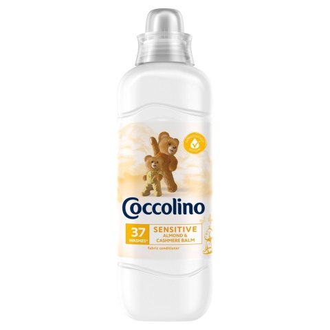 Coccolino Płyn do płukania tkanin Sensitive - Almond&Cashmere Balm (37 prań) 925ml
