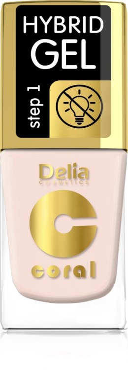 Delia Cosmetics Coral Hybrid Gel Emalia do paznokci nr 67 11ml