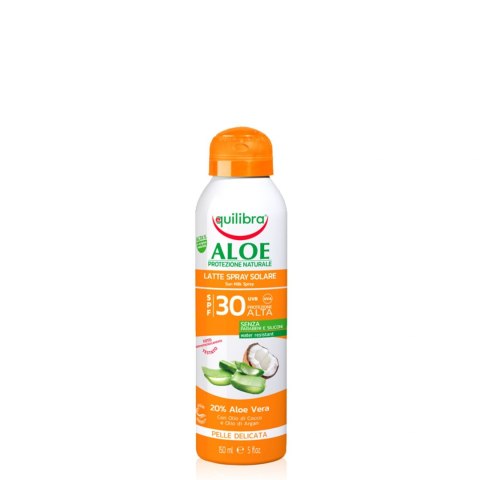 Equilibra Aloe Solare Aloesowy Krem przeciwsłoneczny SPF30 spray 150ml