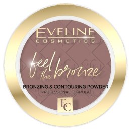 Eveline Feel The Bronze Puder brązująco-konturujący nr 02 Chocolate Cake 4g
