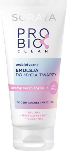 Soraya Probio Clean Probiotyczna Emulsja do mycia twarzy do cery suchej i wrażliwej 150ml