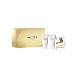 Versace Zestaw prezentowy Vanitas (woda perfumowana 50ml+balsam do ciała 50ml+żel pod prysznic 50ml)