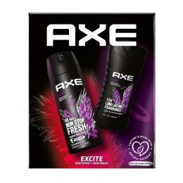 Axe Zestaw prezentowy Excite (dezodorant spray 150ml+żel pod prysznic 250ml)