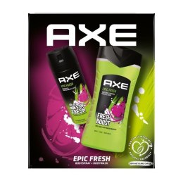 Axe Zestaw prezentowy Epic Fresh (dezodorant spray 150ml+żel pod prysznic 250ml)