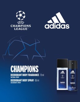 Adidas Zestaw prezentowy Champions (dezodorant spray 150ml+dezodorant atomizer 75ml)