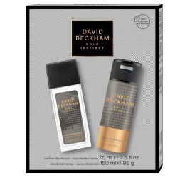 David Beckham Zestaw prezentowy Bold Instinct (dezodorant spray 150ml+deo atomizer 75ml)