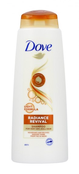 Dove Radiance Revival Szampon odżywczyy do włosów suchych i matowych 400ml