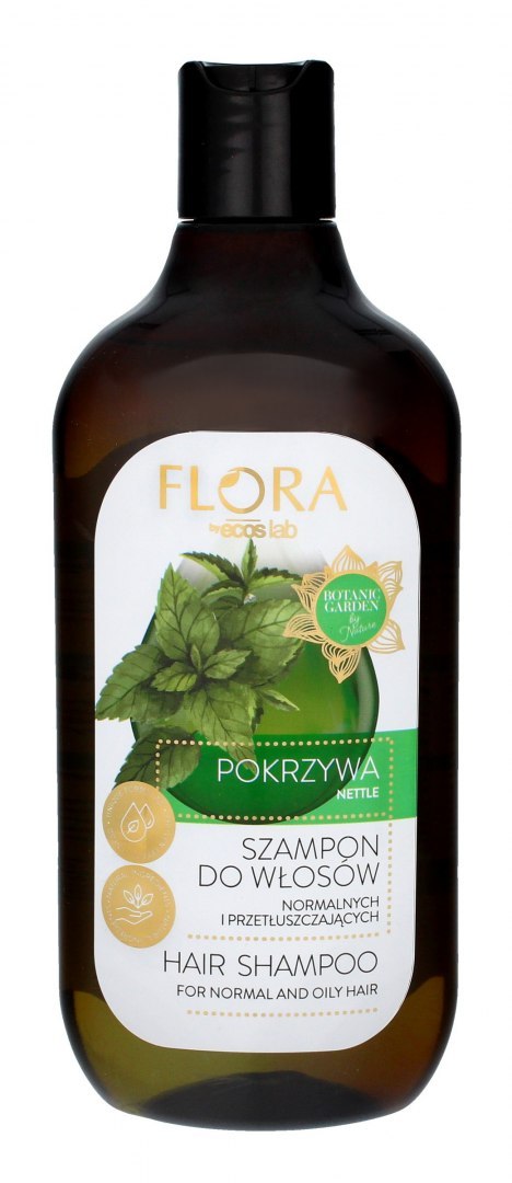 Ecos Lab Flora Szampon do włosów normalnych i przetłuszczających - Pokrzywa 500ml