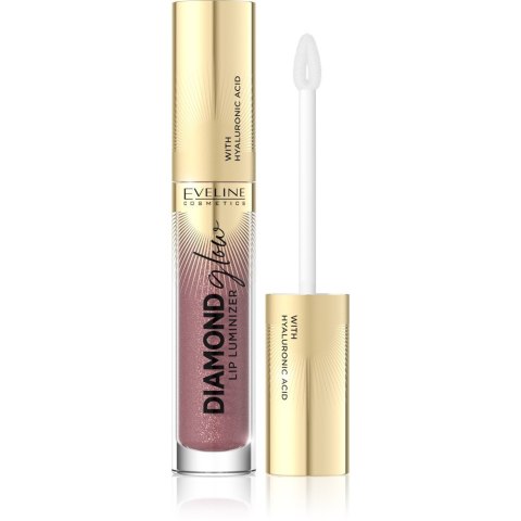 Eveline Diamond Glow Lip Luminizer Błyszczyk do ust z kwasem hialuronowym nr 11 4.5ml