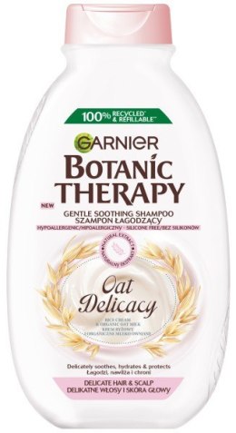 Garnier Botanic Therapy Szampon łagodzący Oat Delicacy - do delikatnych włosów i skóry głowy 400ml