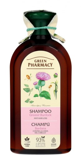 Green Pharmacy Szampon przeciw wypadaniu włosów z Łopianem - 350ml