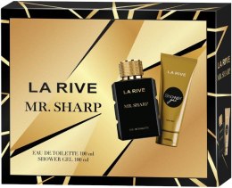 La Rive for Men Zestaw prezentowy Mr.Sharp (woda toaletowa 100ml+żel pod prysznic 100ml)