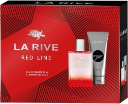La Rive for Men Zestaw prezentowy Red Line (woda toaletowa 90ml+żel pod prysznic 100ml)