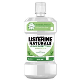 Listerine Naturals Płyn do płukania jamy ustnej Ochrona Dziąseł - Mild Mint 500ml
