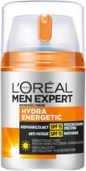 L'Oreal Men Expert Hydra Energetic Krem nawilżający przeciw oznakom zmęczenia SPF15 50ml
