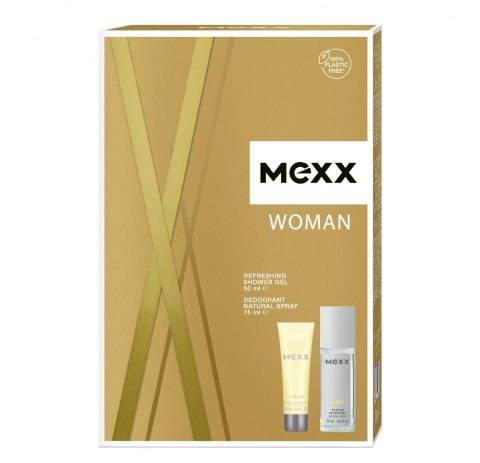 Mexx Zestaw prezentowy Woman (dezodorant atomizer 75ml + żel pod prysznic 50ml)