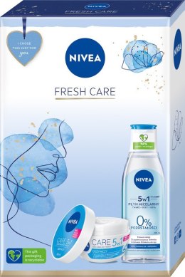 Nivea Zestaw prezentowy Fresh Care (krem do twarzy 5w1 100ml+płyn micelarny 200ml)