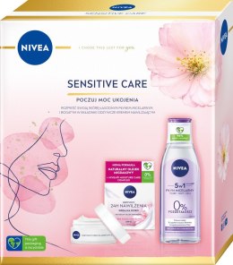 Nivea Zestaw prezentowy Sensitive Care (krem na dzień 50ml+płyn micelarny 200ml)