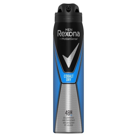 Rexona Motion Sense Men Dezodorant w sprayu Cobalt Dry 48H 250ml
